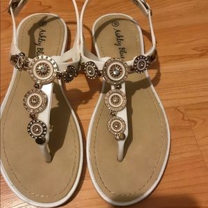 Ashley blue sandal size 10